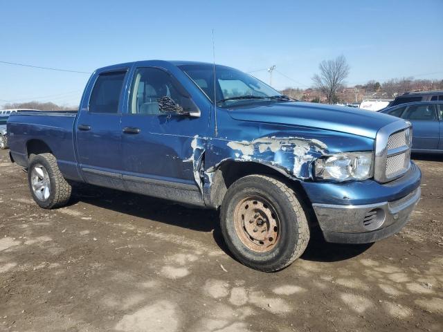 3D7HU18N72G127751 - 2002 DODGE RAM 1500 BLUE photo 4