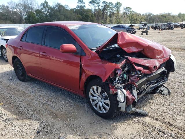 5YFBU4EE4CP035675 - 2012 TOYOTA COROLLA BASE BURGUNDY photo 4