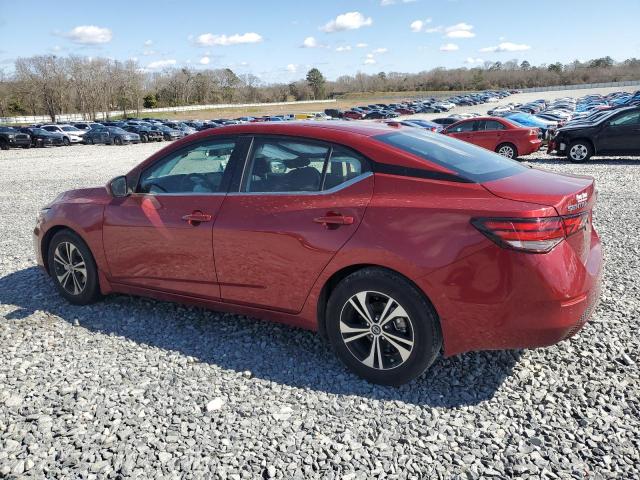 3N1AB8CV9PY266365 - 2023 NISSAN SENTRA SV RED photo 2