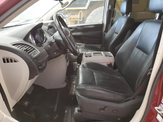 2A4RR8DG7BR704461 - 2011 CHRYSLER TOWN & COU TOURING L RED photo 7