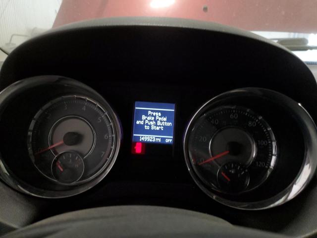 2A4RR8DG7BR704461 - 2011 CHRYSLER TOWN & COU TOURING L RED photo 9