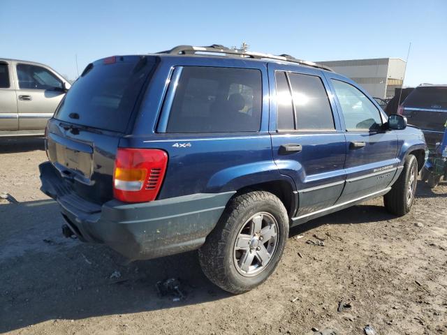 1J4GW48S31C709882 - 2001 JEEP GRAND CHER LAREDO BLUE photo 3