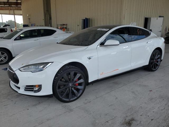 5YJSA1CP0DFP27375 - 2013 TESLA MODEL S 白色 照片 1