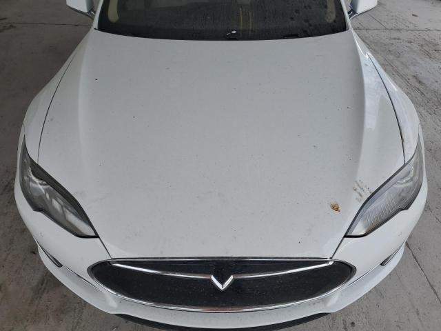 5YJSA1CP0DFP27375 - 2013 TESLA MODEL S WHITE photo 11