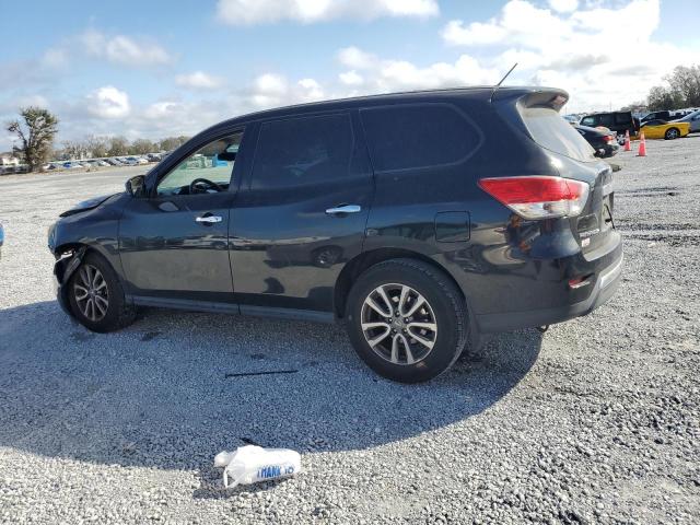 5N1AR2MN0EC632834 - 2014 NISSAN PATHFINDER S BLACK photo 2