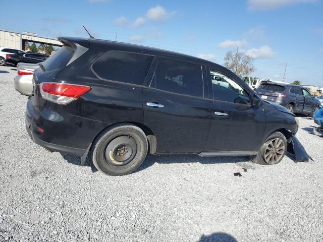 5N1AR2MN0EC632834 - 2014 NISSAN PATHFINDER S BLACK photo 3