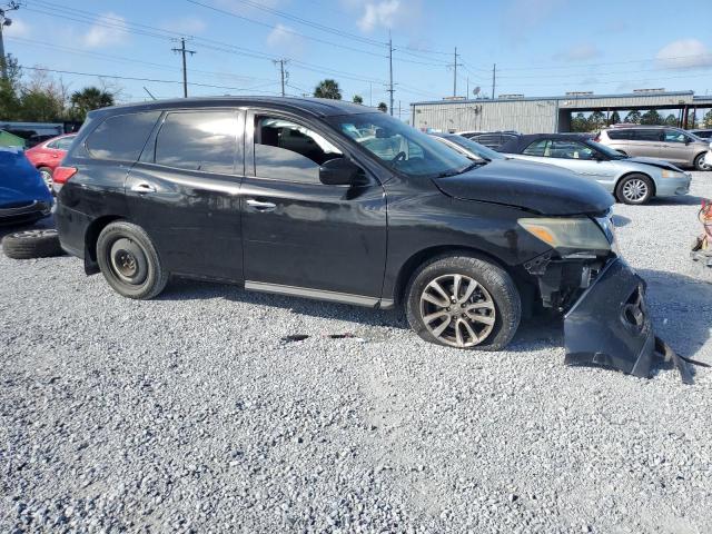 5N1AR2MN0EC632834 - 2014 NISSAN PATHFINDER S BLACK photo 4