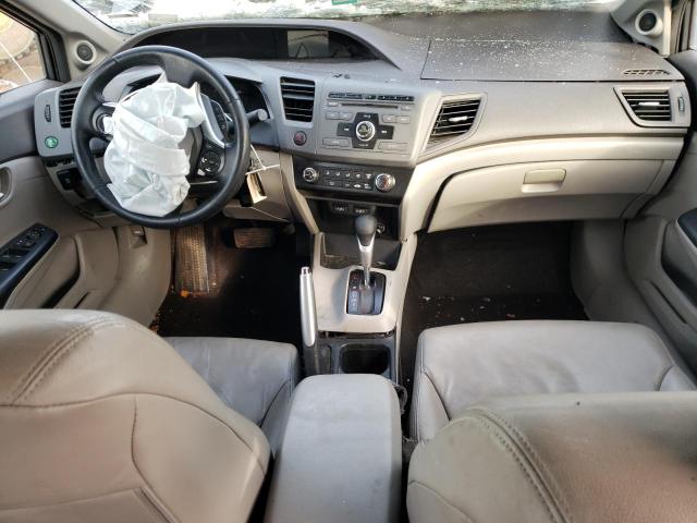 19XFB2F9XCE318337 - 2012 HONDA CIVIC EXL ნაცრისფერი ფოტო 8