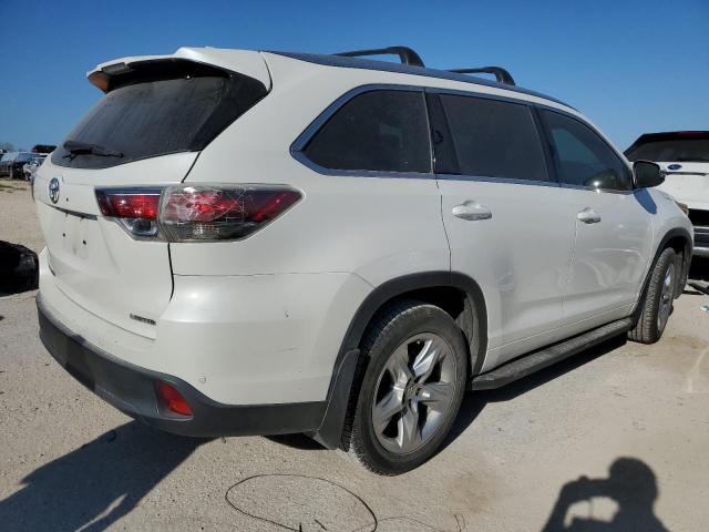 5TDYKRFH0FS104718 - 2015 TOYOTA HIGHLANDER LIMITED WHITE photo 3