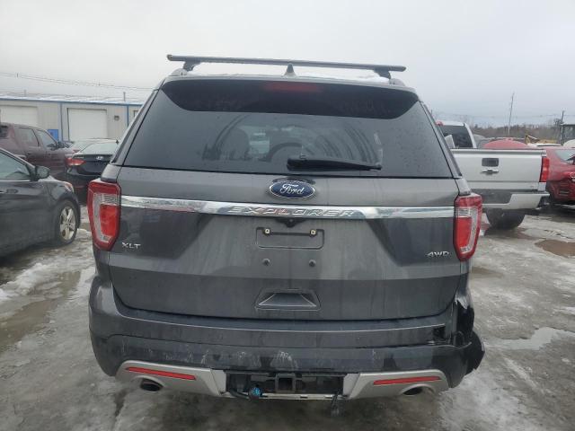 1FM5K8D86HGC97904 - 2017 FORD EXPLORER XLT 灰色 照片 6