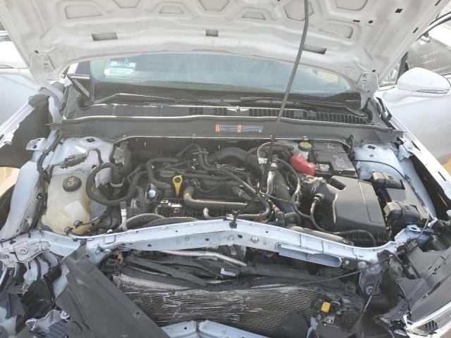 3FA6P0CD2KR254144 - 2019 FORD FUSION SEL WHITE photo 11