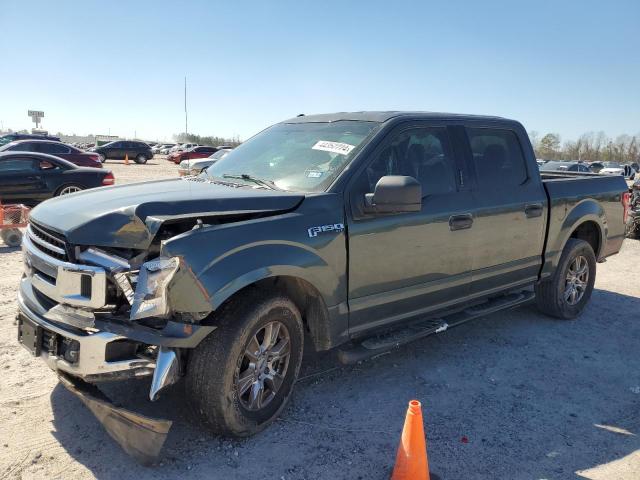 1FTEW1C52JKC57409 - 2018 FORD F150 SUPERCREW GRAY photo 1