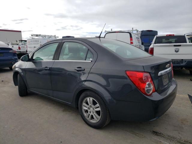 1G1JC5SH3E4198383 - 2014 CHEVROLET SONIC LT GRAY photo 2