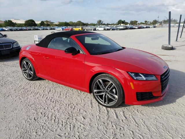 TRUT5CFV6H1000907 - 2017 AUDI TT RED photo 4