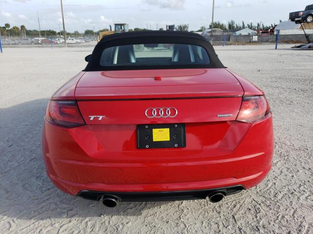 TRUT5CFV6H1000907 - 2017 AUDI TT RED photo 6