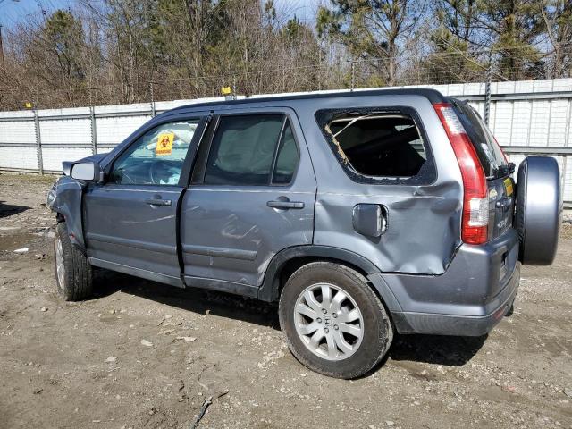 SHSRD78966U422705 - 2006 HONDA CR-V SE SILVER photo 2