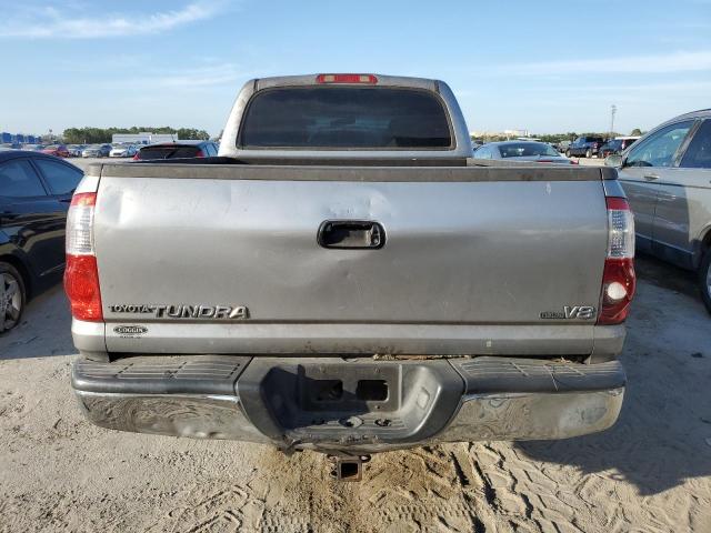 5TBET34105S486565 - 2005 TOYOTA TUNDRA DOUBLE CAB SR5 SILVER photo 6