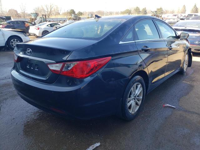 5NPEB4AC6DH657961 - 2013 HYUNDAI SONATA GLS BLACK photo 3