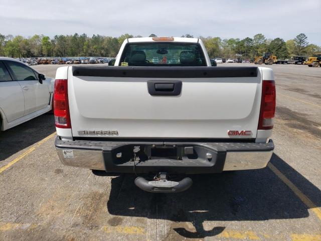 1GTEC14X58Z330931 - 2008 GMC SIERRA C1500 WHITE photo 6