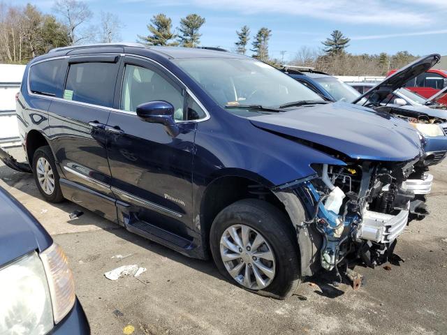 2C4RC1EG2JR168126 - 2018 CHRYSLER PACIFICA TOURING L PLUS BLUE photo 4