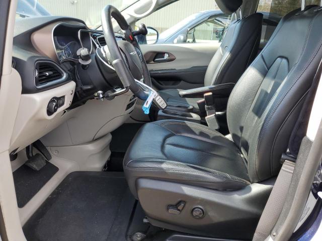 2C4RC1EG2JR168126 - 2018 CHRYSLER PACIFICA TOURING L PLUS BLUE photo 7