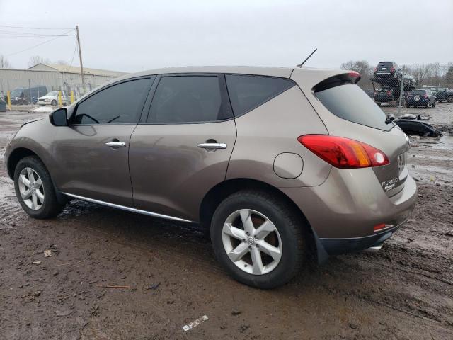 JN8AZ1MW3AW128850 - 2010 NISSAN MURANO S BROWN photo 2