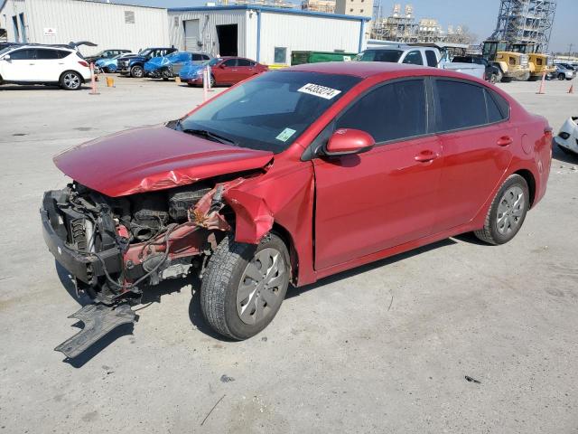 3KPA24AB8KE243359 - 2019 KIA RIO S RED photo 1