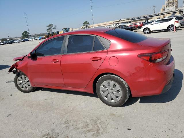 3KPA24AB8KE243359 - 2019 KIA RIO S RED photo 2