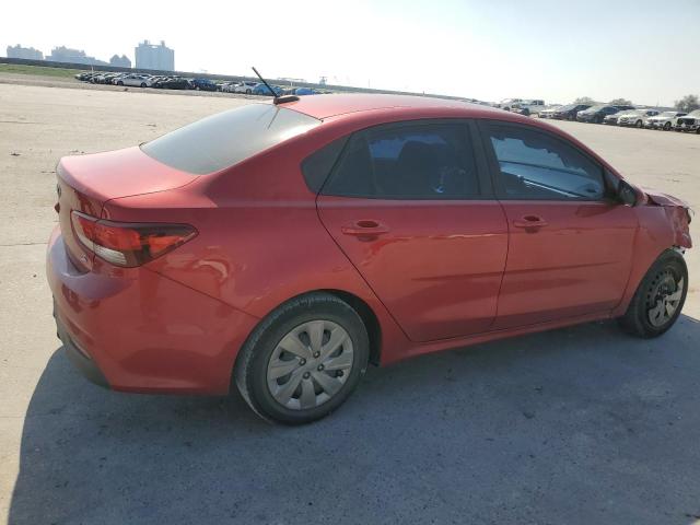 3KPA24AB8KE243359 - 2019 KIA RIO S RED photo 3