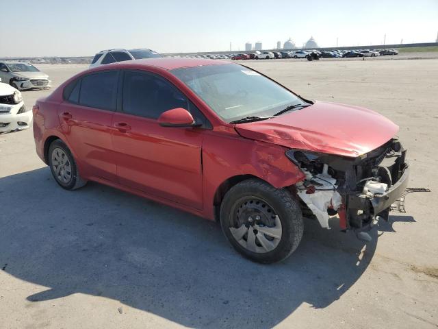 3KPA24AB8KE243359 - 2019 KIA RIO S RED photo 4