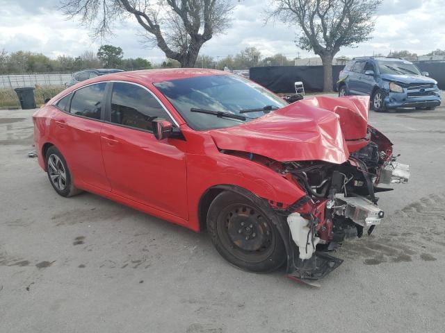 2HGFC2F66LH535814 - 2020 HONDA CIVIC LX RED photo 4