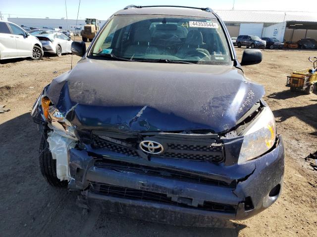 JTMBD33V776028987 - 2007 TOYOTA RAV4 BLUE photo 5