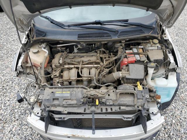 3FADP4CJ1BM129931 - 2011 FORD FIESTA SEL SILVER photo 11