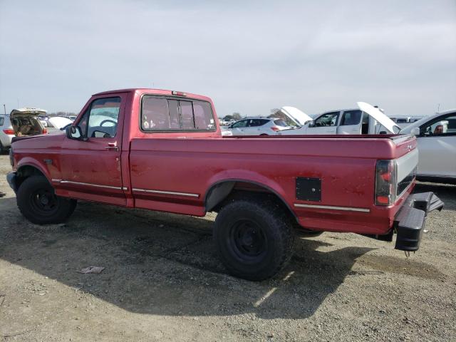 1FTEF15N9RLA47389 - 1994 FORD F150 RED photo 2
