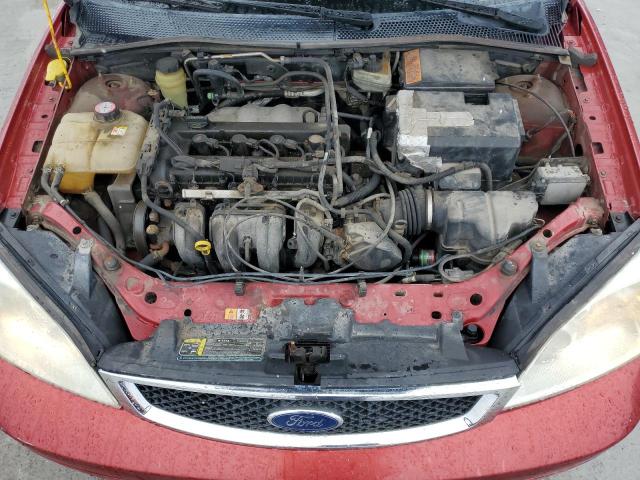 1FAFP36N25W111010 - 2005 FORD FOCUS ZXW RED photo 11