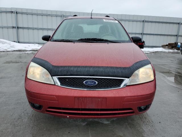 1FAFP36N25W111010 - 2005 FORD FOCUS ZXW RED photo 5
