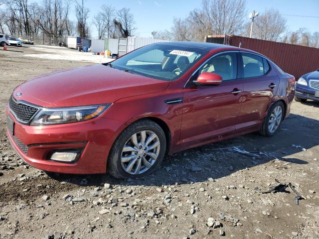 5XXGN4A78EG295373 - 2014 KIA OPTIMA EX RED photo 1