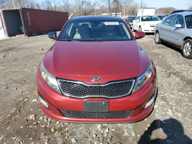 5XXGN4A78EG295373 - 2014 KIA OPTIMA EX RED photo 5