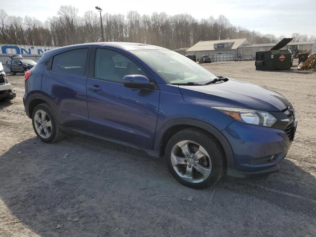 3CZRU6H5XHM712632 - 2017 HONDA HR-V EX BLUE photo 4