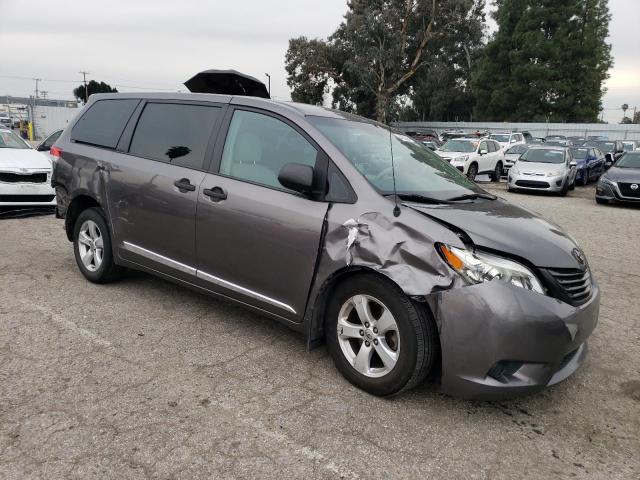 5TDZK3DC7DS398012 - 2013 TOYOTA SIENNA GRAY photo 4