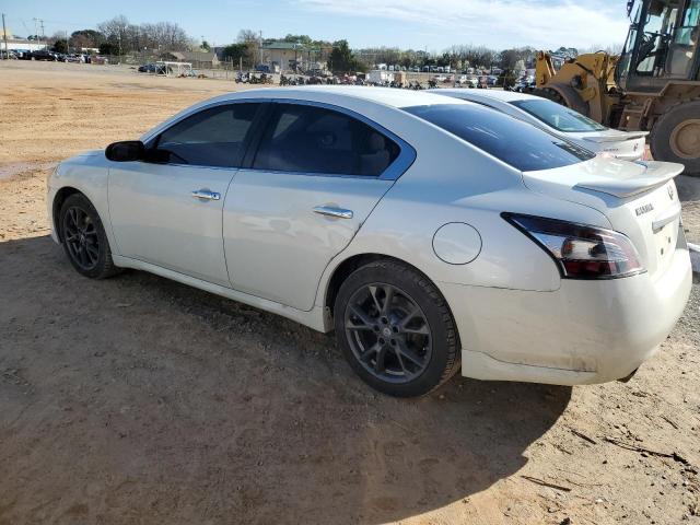 1N4AA5AP5EC498895 - 2014 NISSAN MAXIMA S WHITE photo 2