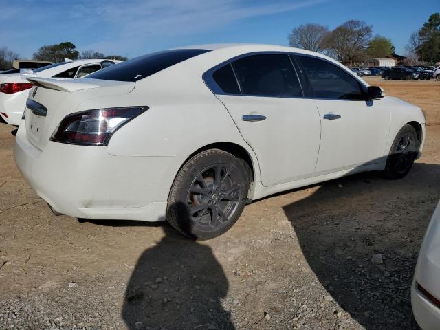 1N4AA5AP5EC498895 - 2014 NISSAN MAXIMA S WHITE photo 3