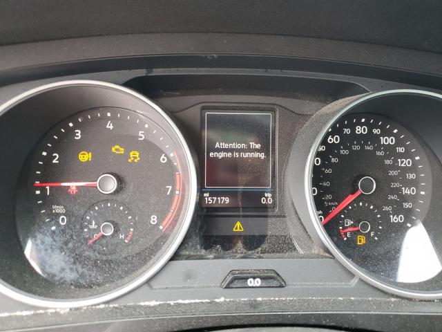 3VV3B7AX1MM065696 - 2021 VOLKSWAGEN TIGUAN SE BLACK photo 9