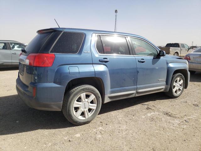 2GKALMEK8G6134435 - 2016 GMC TERRAIN SLE BLUE photo 3