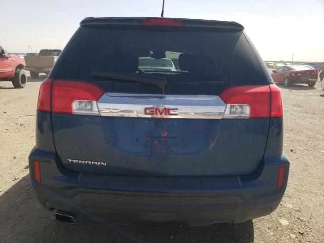 2GKALMEK8G6134435 - 2016 GMC TERRAIN SLE BLUE photo 6