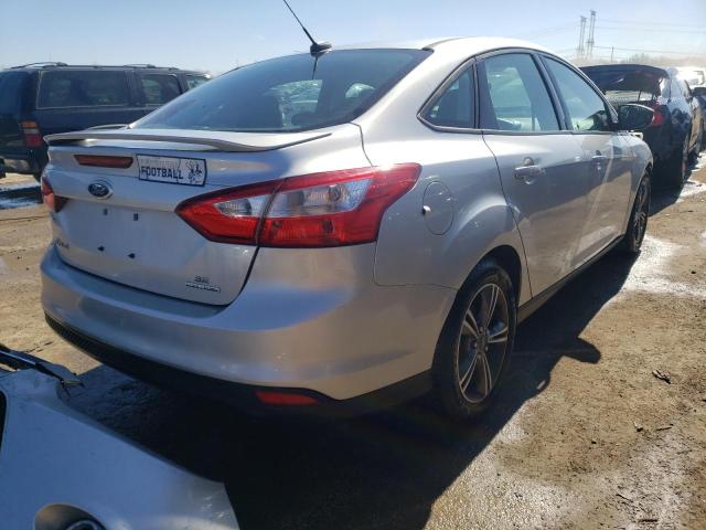 1FADP3F20EL360615 - 2014 FORD FOCUS SE SILVER photo 3