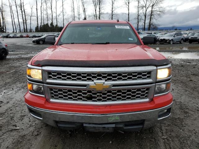 1GCRCREC3EZ198632 - 2014 CHEVROLET SILVERADO C1500 LT RED photo 5