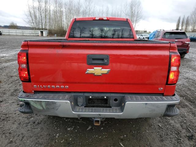 1GCRCREC3EZ198632 - 2014 CHEVROLET SILVERADO C1500 LT RED photo 6