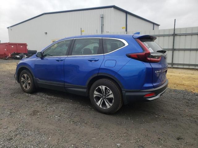 7FARW2H79ME022822 - 2021 HONDA CR-V SE BLUE photo 2