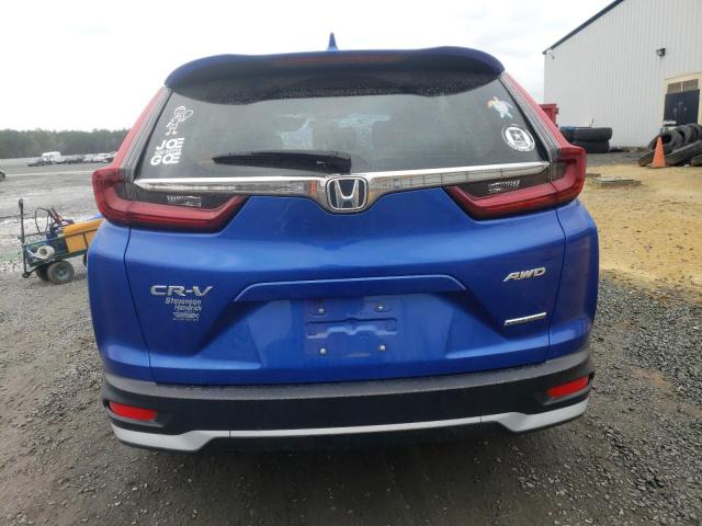 7FARW2H79ME022822 - 2021 HONDA CR-V SE BLUE photo 6